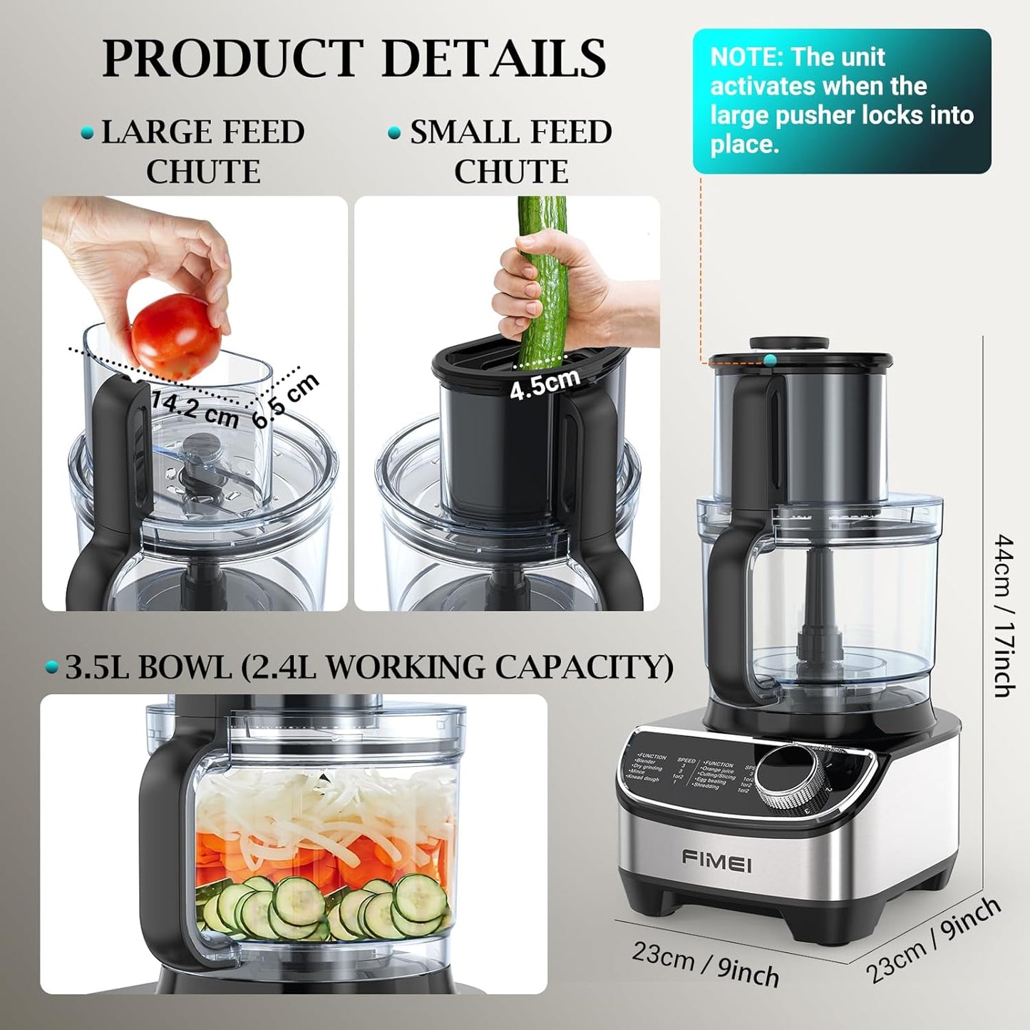 🥤 1300W 10-in-1 Food Processor - Your All-in-One Kitchen Powerhouse! 🔪