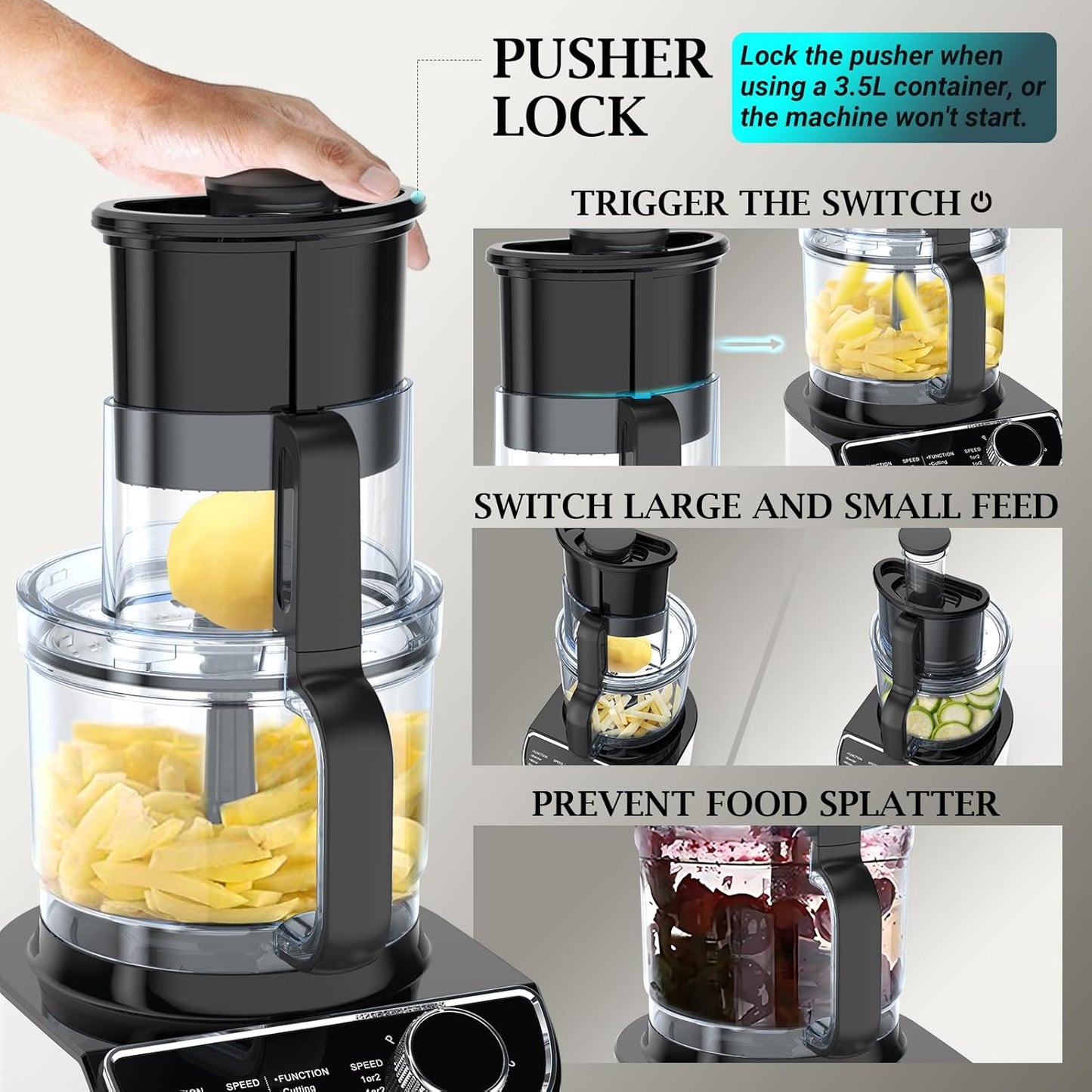🥤 1300W 10-in-1 Food Processor - Your All-in-One Kitchen Powerhouse! 🔪