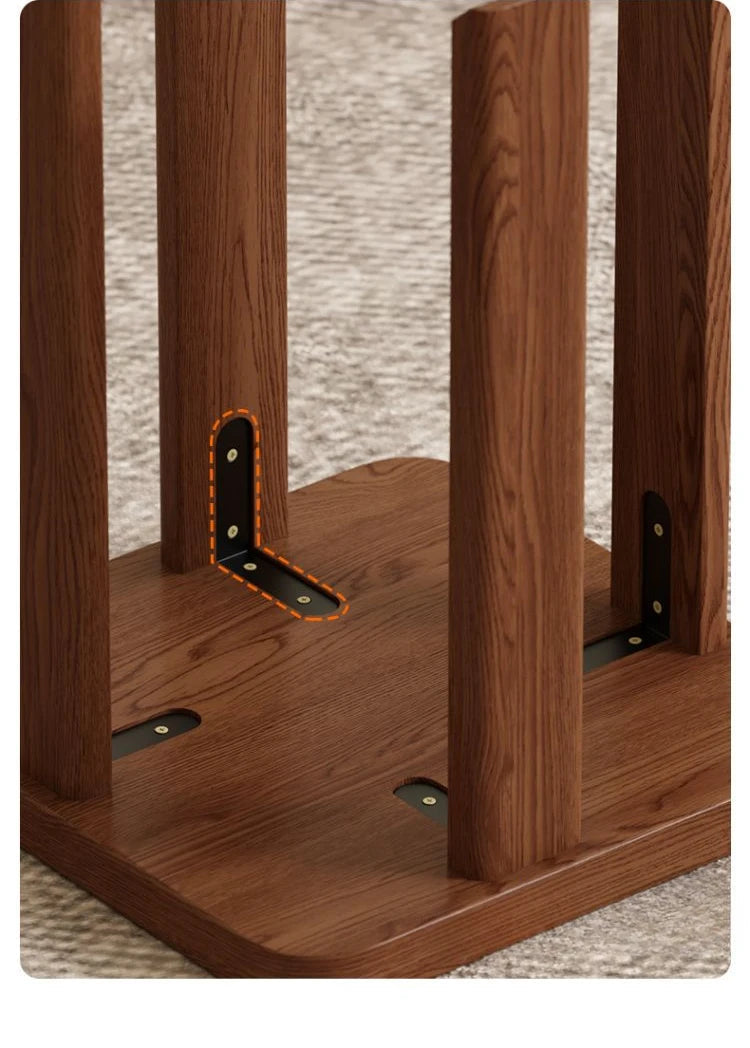 Multifunctional Wooden Side Table - Transforms into 4 Practical Stools