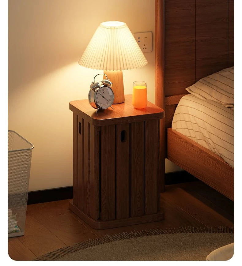 Multifunctional Wooden Side Table - Transforms into 4 Practical Stools