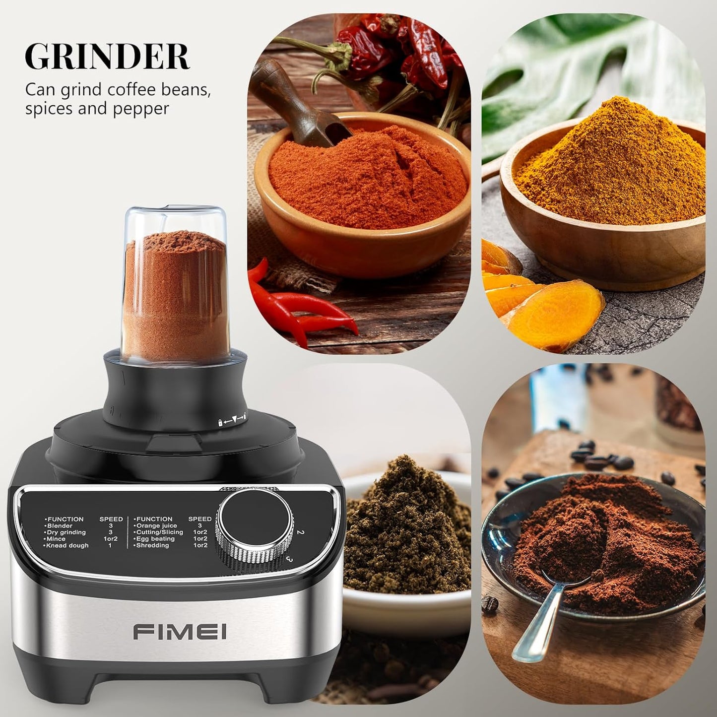 🥤 1300W 10-in-1 Food Processor - Your All-in-One Kitchen Powerhouse! 🔪