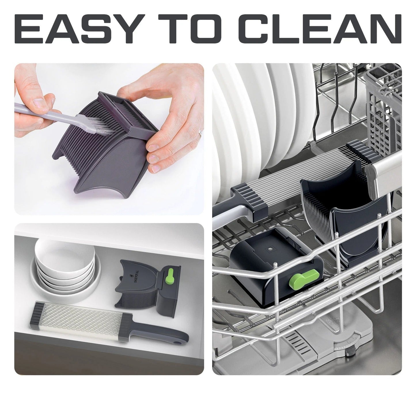🔪 18-Blade Meat Slicer – 4-in-1 Multifunctional Kitchen Cutter 🍖⏱️